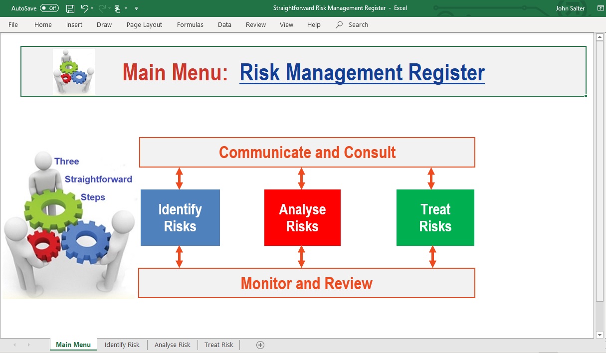 Build your tailored Risk Register