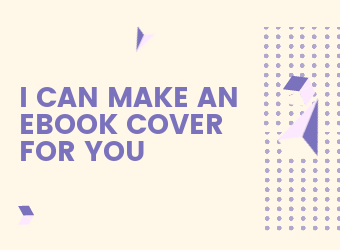 I can make an ebook cover for you