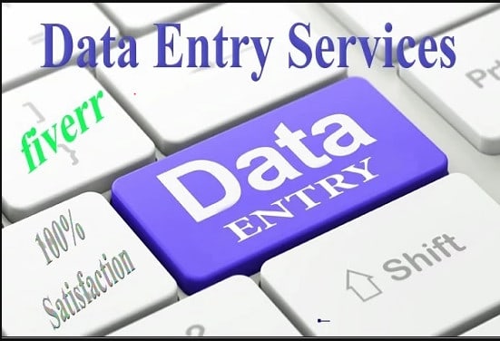 I will be your virtual assistant for data entry, dat...
