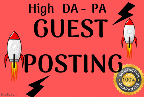 create guest posts on high quality website, contextual SEO dofollow backlink