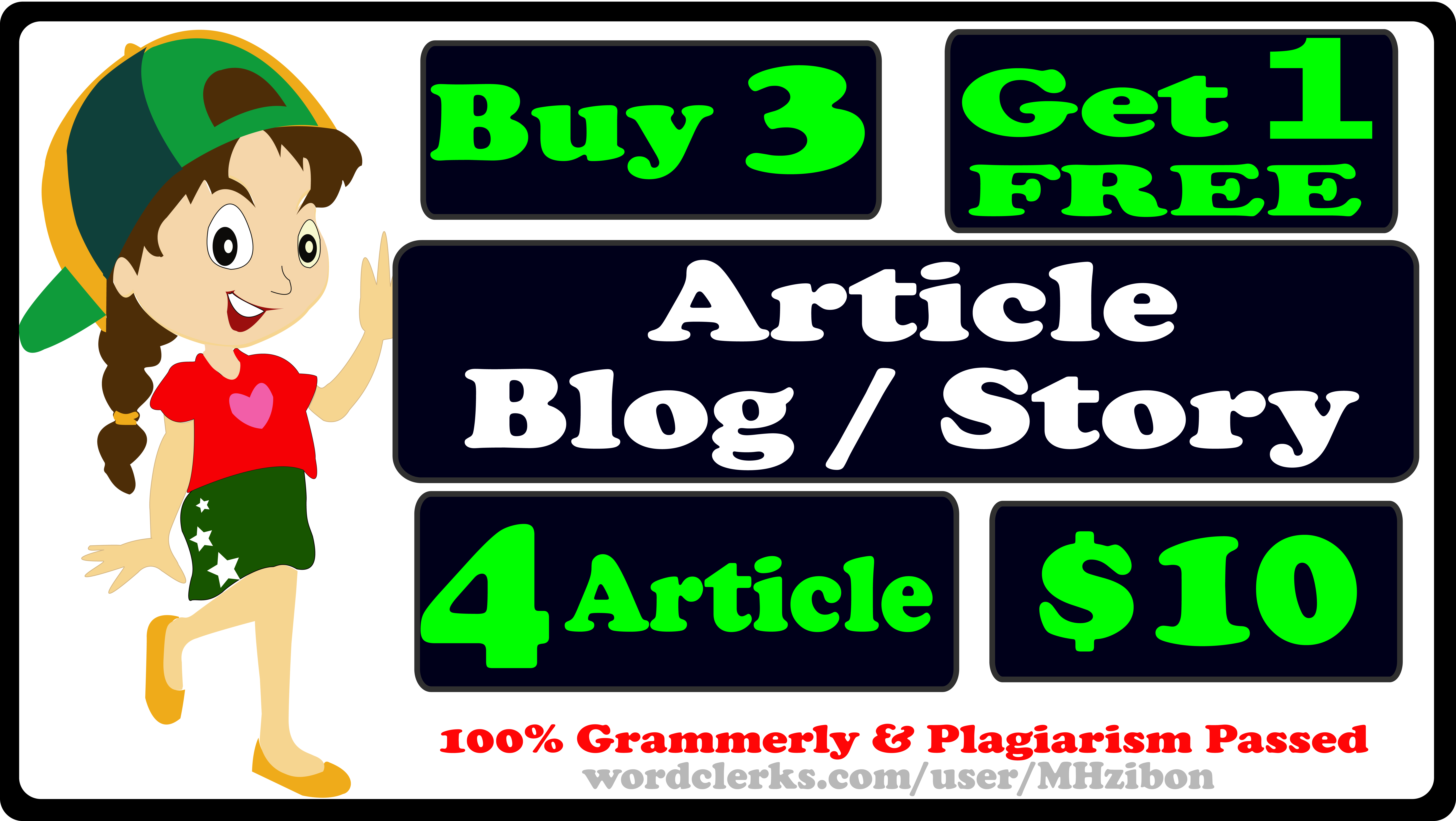 I Will Write A SEO Friendly Article