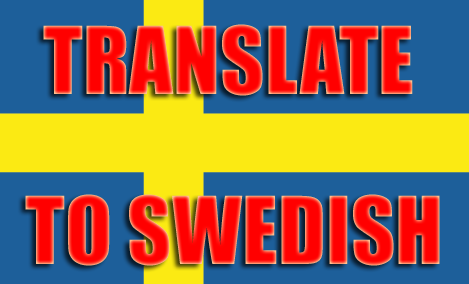 Translate English Into Swedish