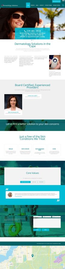 create a beautiful website for your business