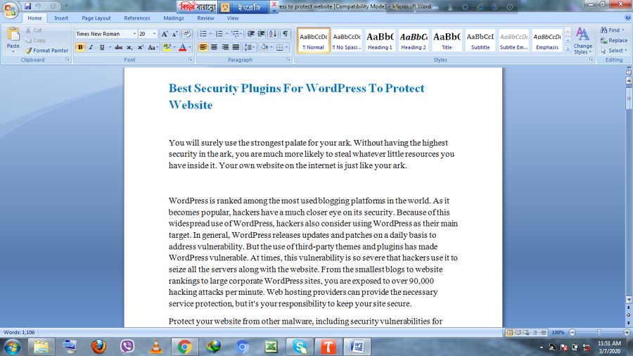 SEO Friendly Content Writer For Your Site, 500 Words