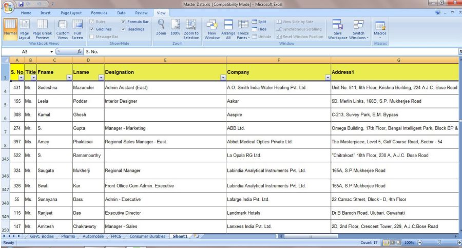 I will do efficient data entry work 