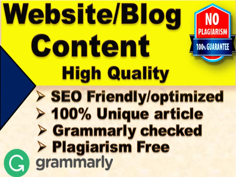 2K+ words SEO Article Writing in 24 hours