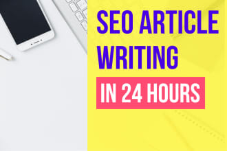 I will create Unique 1000 words article, blog, content writing copyscape and Grammarly passed
