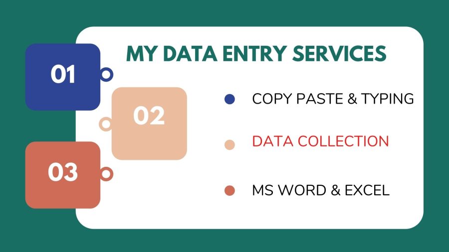 I will do any kind of Data entry,Data collection,Data scarping,Lead generation and typing 