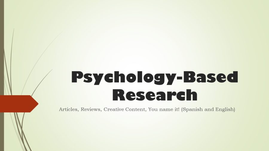 Will Write You a Psychology Based Research Article