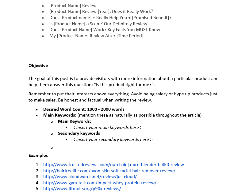 Write a 1500 to 2000 Words Product Review Article
