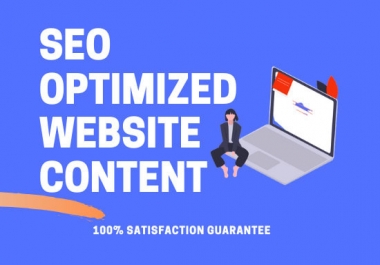 killer 500 words SEO website content or copywriter