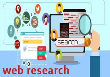 Do your Data entry and web research with me