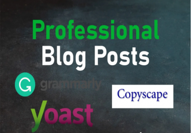 I will do SEO article writing or a blog post writing for you