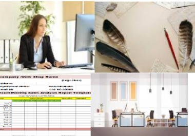 data entry,  research web and typing word