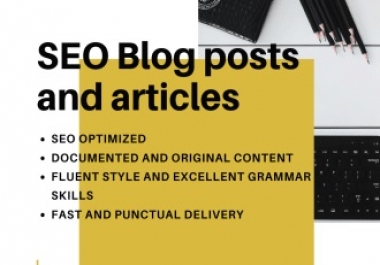 I will write you a 2500 word blog post with SEO