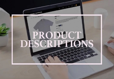I will write your product description any types