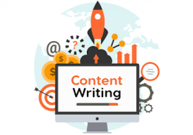 I write 1000+ words SEO friendly articles on any niche
