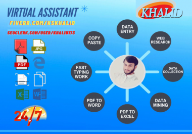 I Will do data entry email web scraping data collection typing