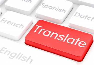 I will translate any article into English-French-Chinese-or more all