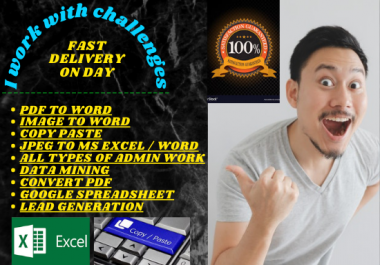 Data EntryHello Dear,  Welcome To My Profile Are You looking for a professional Data Entry Expert