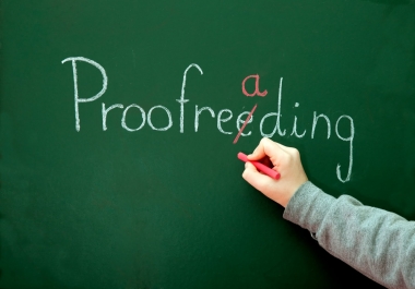 proofread and edit 1,000 words