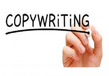 Copywriter anyone I am waiting for you