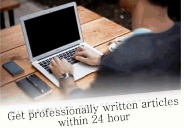 Will write two 500 words,  100 Copyscaped articles